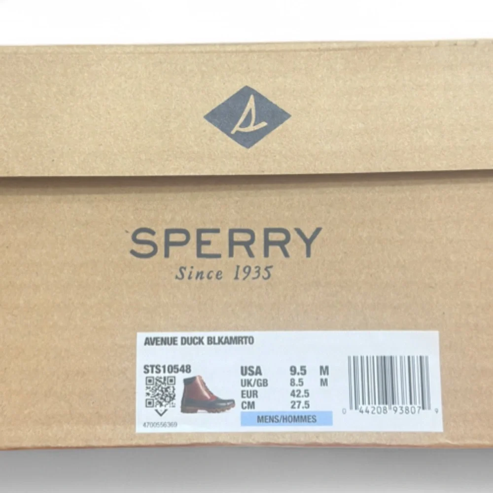 Sperry Avenue Duck Boots Size US Men’s 9.5/ EUR 42.5 (NEW)
